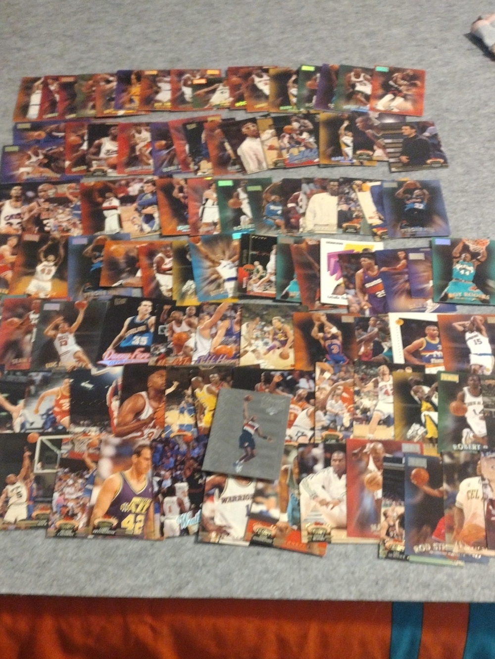 Basketball Trading Card Collection - Multi-Color